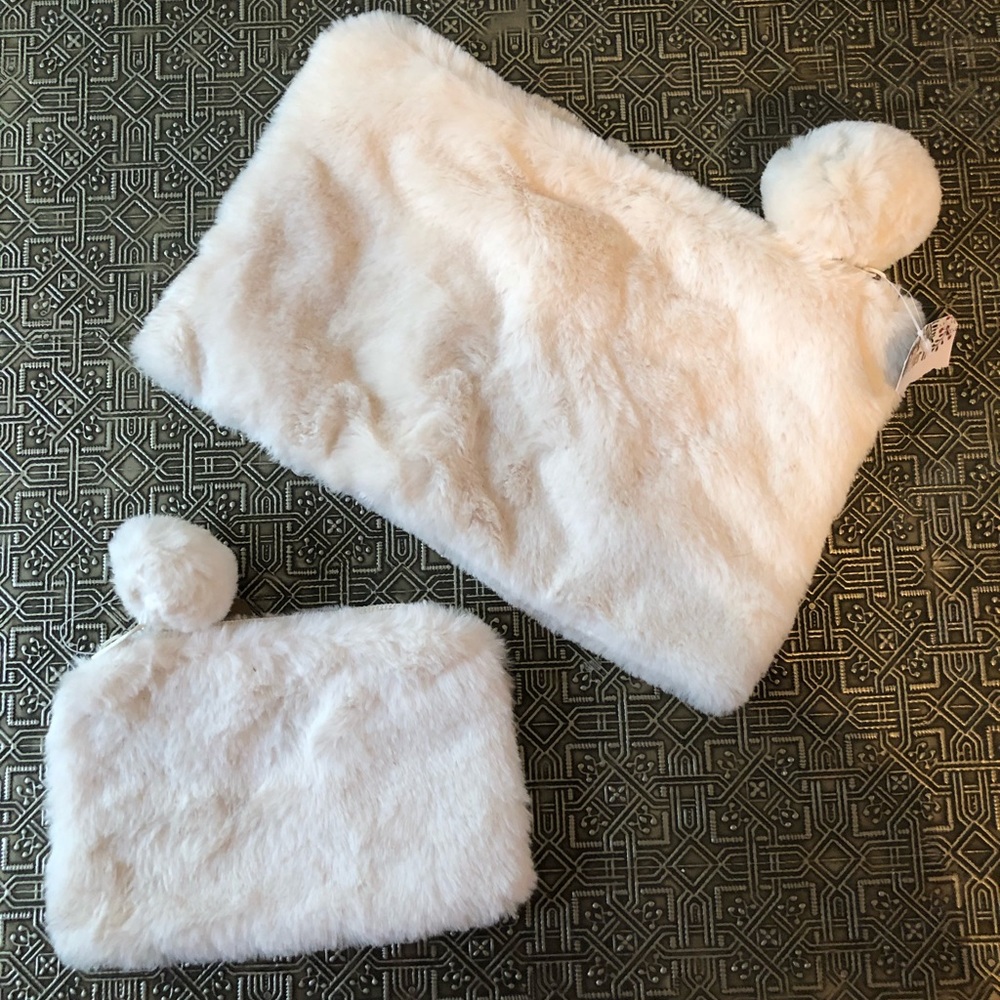 Pier 1 Cosmetic Bag Set (Small & Large)